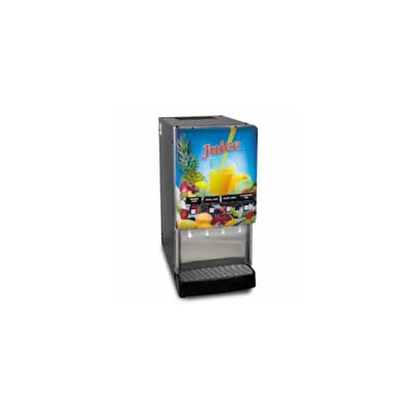 Silver Series 4-Flavor Cold Beverage System, Lit Door